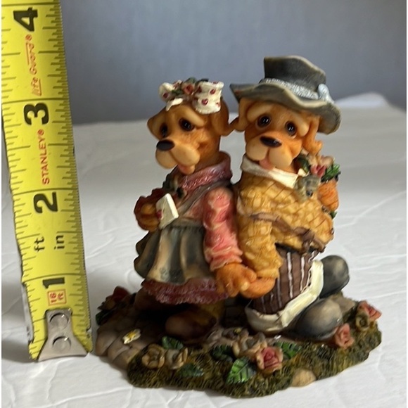 Vintage Barkley Crossing PS I Love You Valentine collectible figurine numbered - Picture 5 of 7